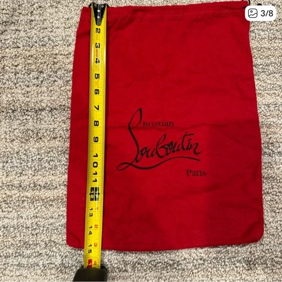 Christian Louboutin Red Logo Dust Bags - Picture 3 of 3